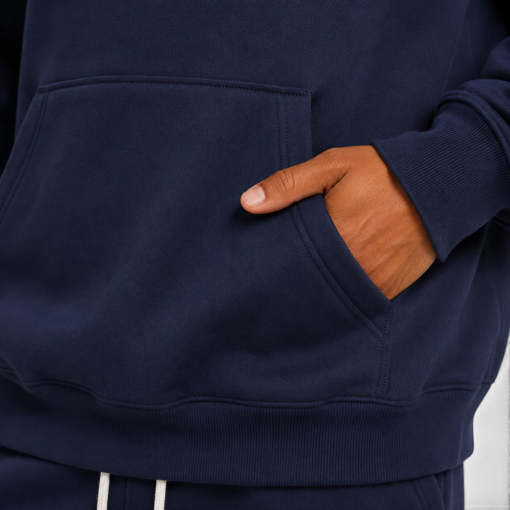 Monvaline | Men’s Hoodie & Jogger Set – Relaxed Casual Tracksuit
