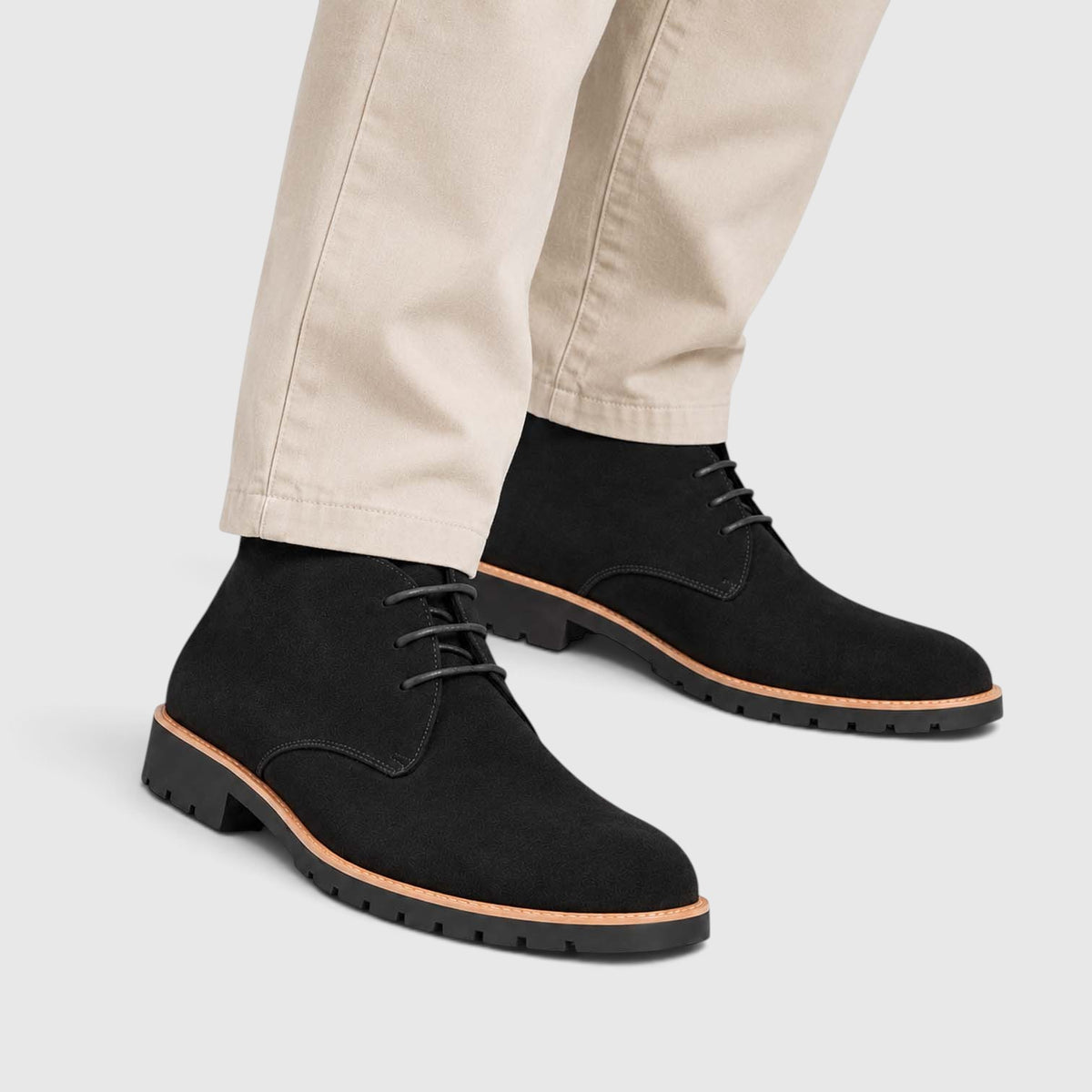 Monvaline | Men’s Leather Ankle Boots for Smart Casual Outfits