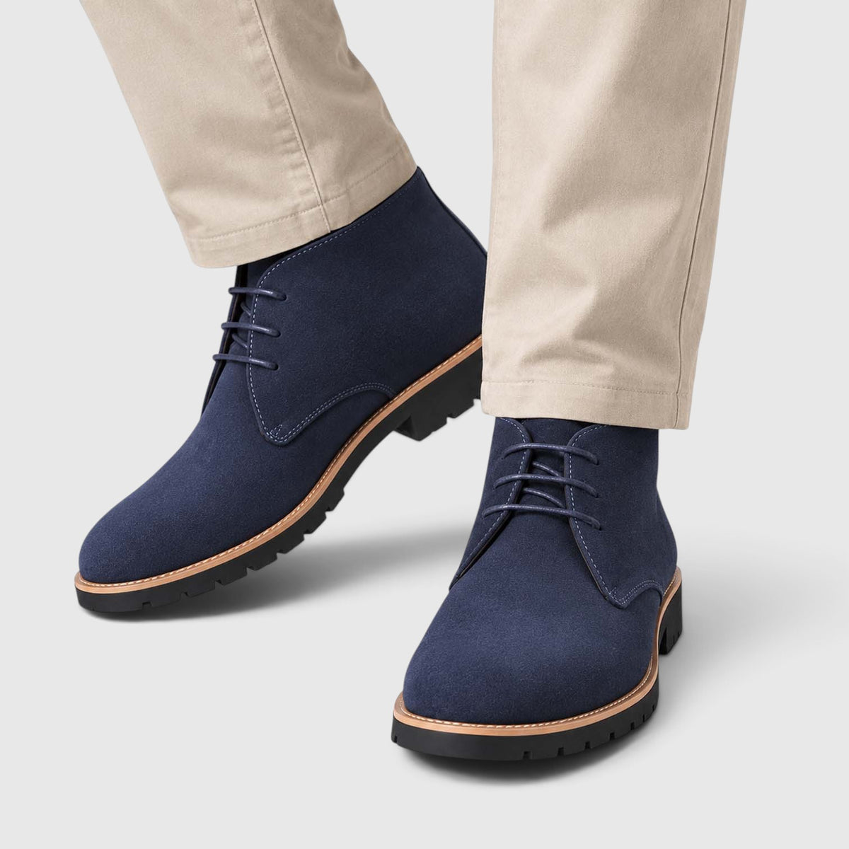Monvaline | Men’s Leather Ankle Boots for Smart Casual Outfits