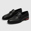 Monvaline | Men’s Leather Shoes - Breathable Classic Smart Casual Dress Shoes