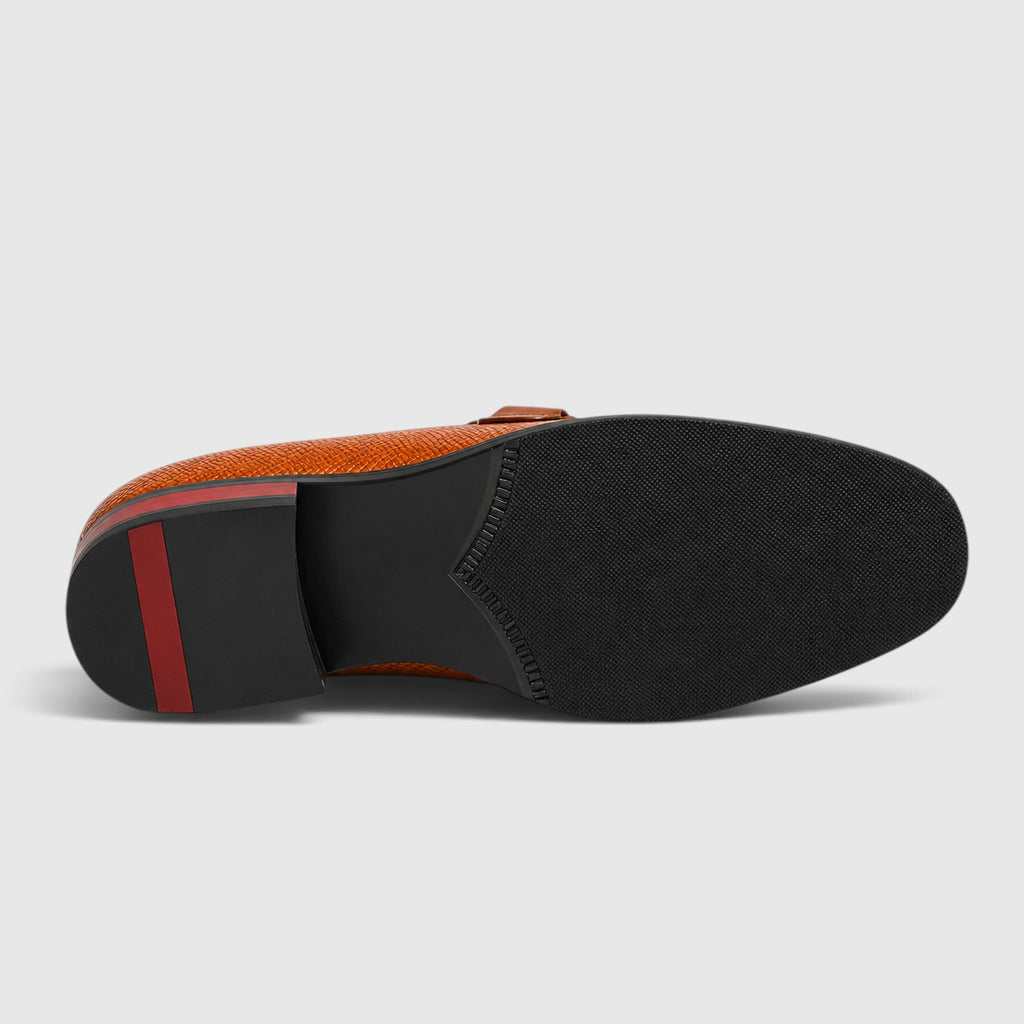 Monvaline | Men’s Leather Shoes - Breathable Classic Smart Casual Dress Shoes