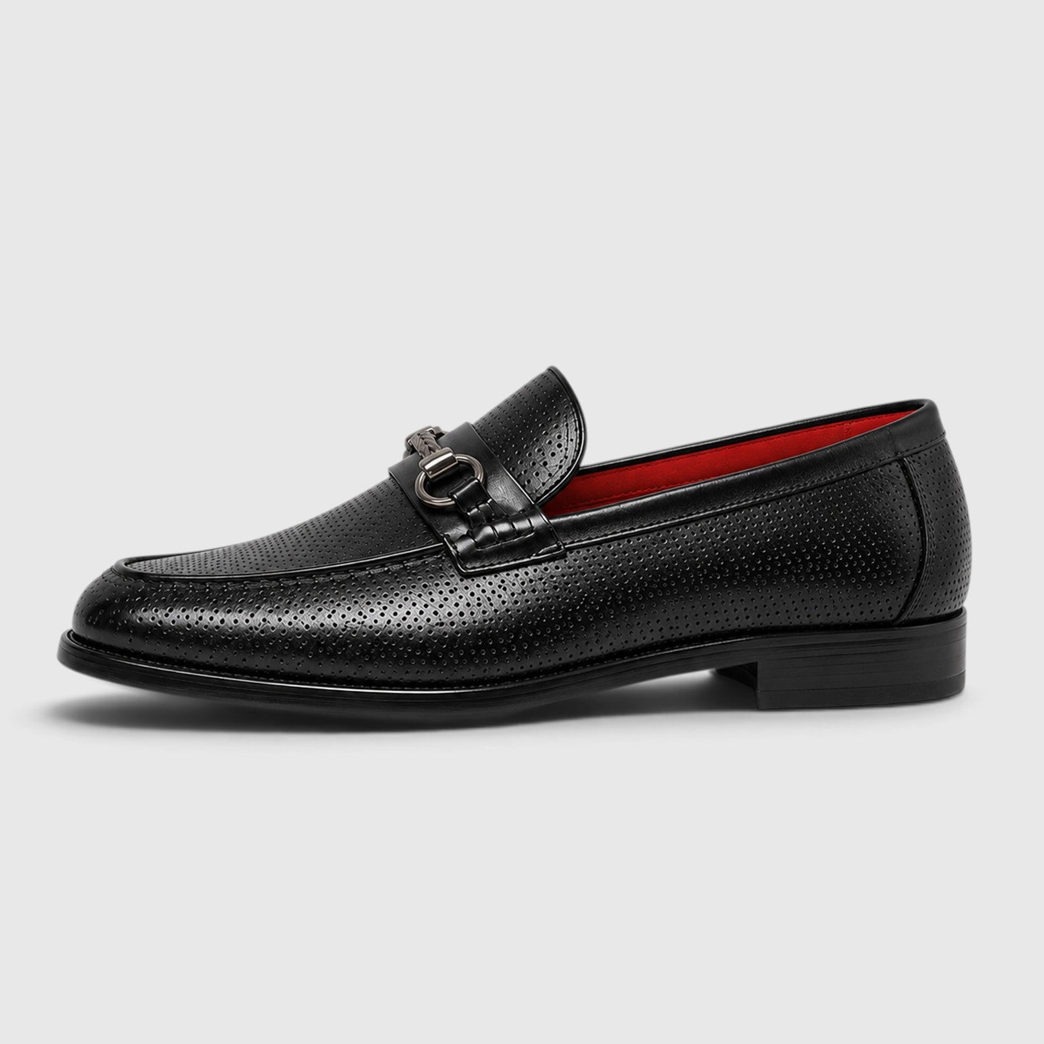 Monvaline | Men’s Leather Shoes Horsebit Buckle for Smart Casual Outfits
