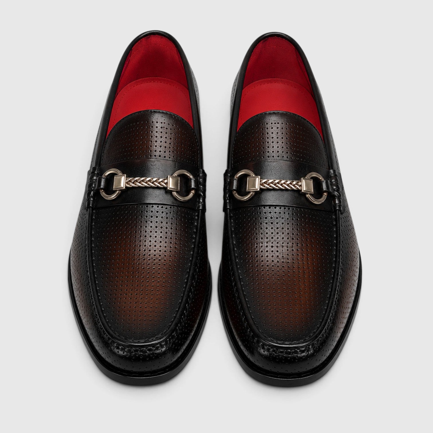 Monvaline | Men’s Leather Shoes Horsebit Buckle for Smart Casual Outfits