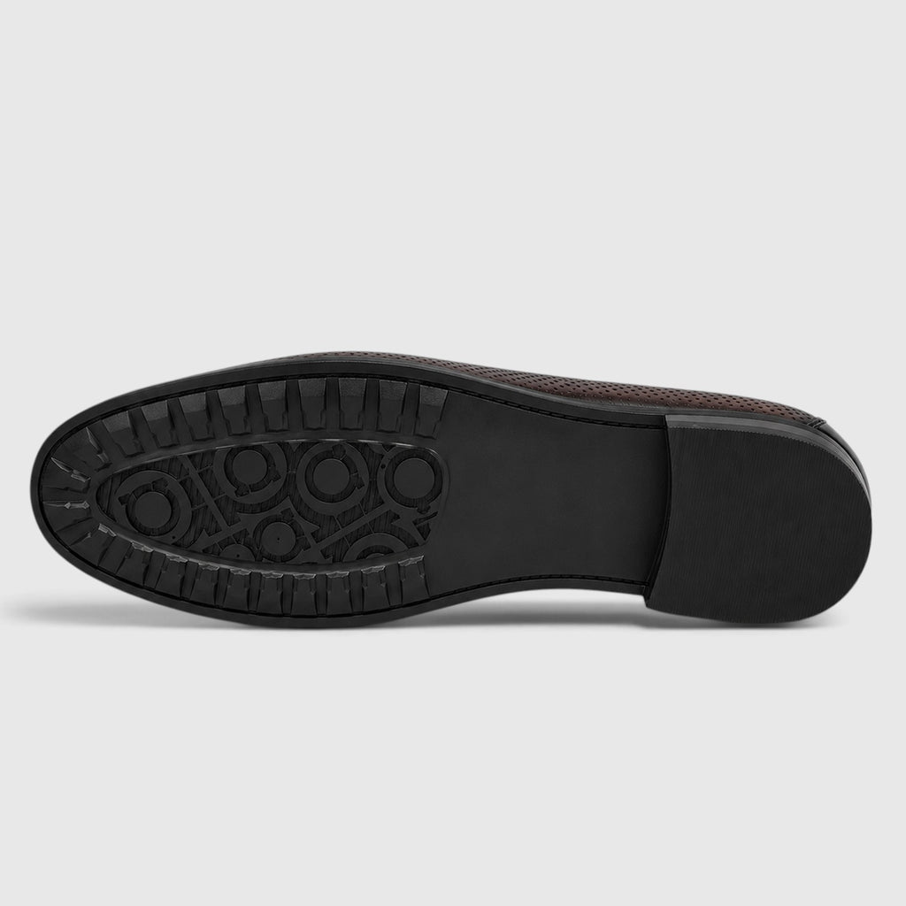 Monvaline | Men’s Leather Shoes Horsebit Buckle for Smart Casual Outfits