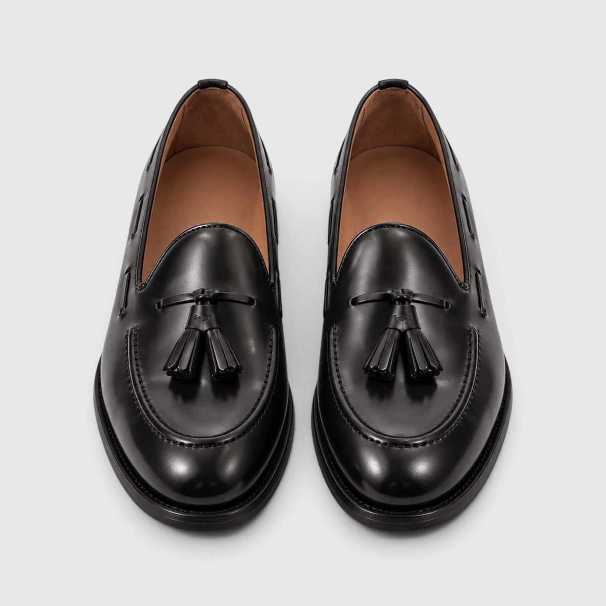 Monvaline | Men’s Leather Tassel Loafers for Formal and Casual Wear