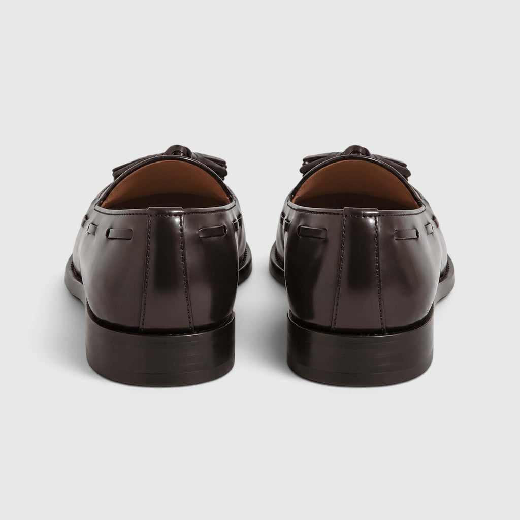 Monvaline | Men’s Leather Tassel Loafers for Formal and Casual Wear