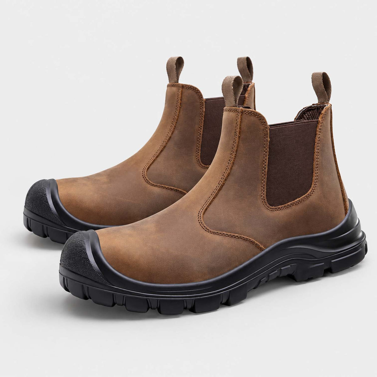 Monvaline | Men’s Lightweight Safety Boots with Shock Absorbing Sole