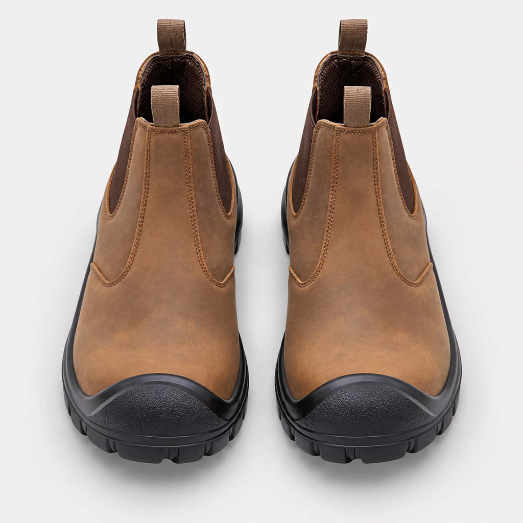 Monvaline | Men’s Lightweight Safety Boots with Shock Absorbing Sole