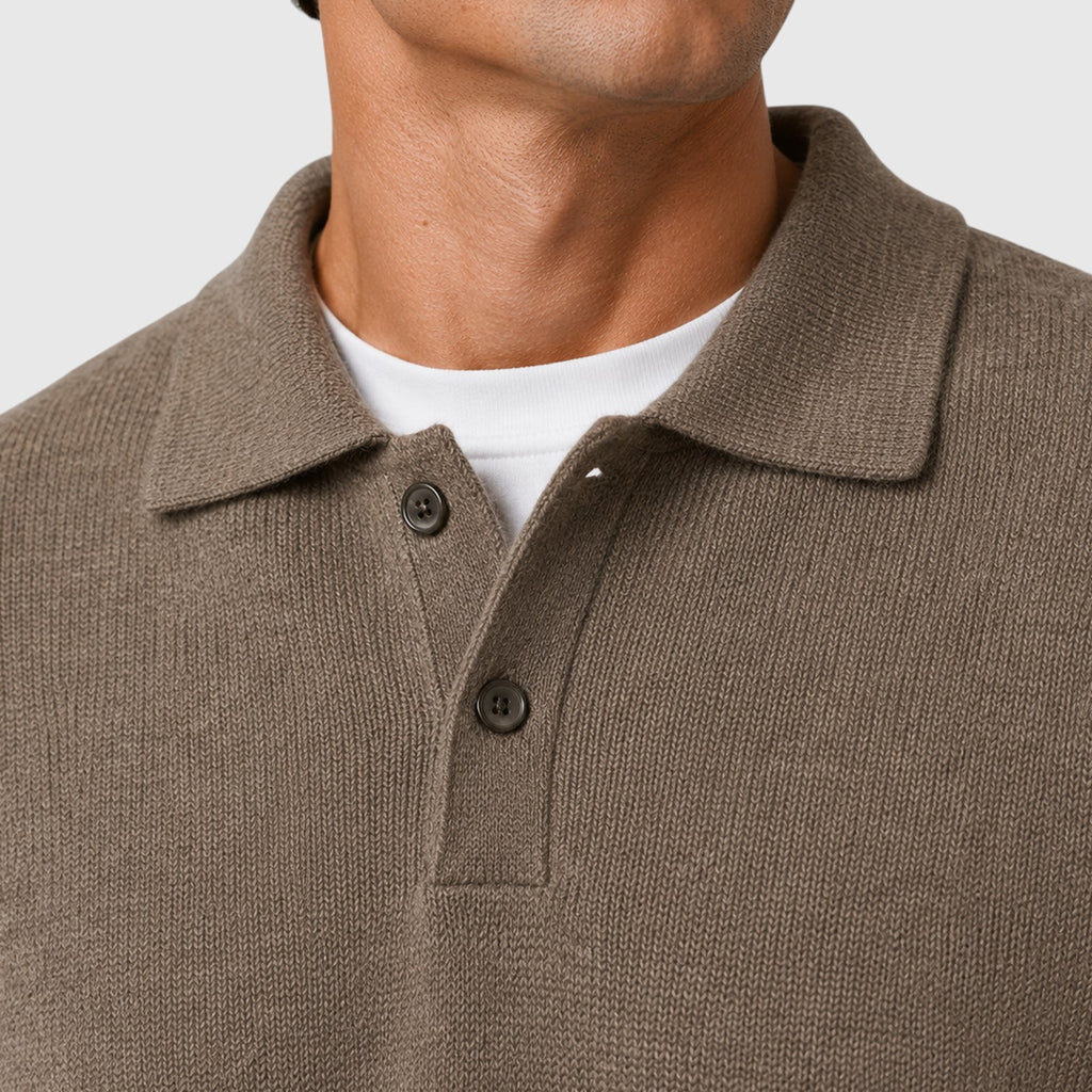 Monvaline | Men’s Loose Fit Long Sleeve Pullover for Daily Wear