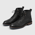 Monvaline | Men’s Premium Leather Boots for Walking, Travel and Outdoor Wear
