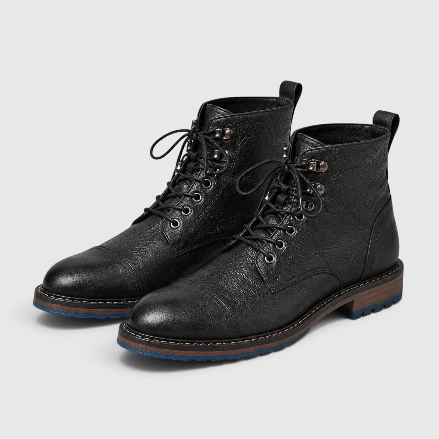 Monvaline | Men’s Premium Leather Boots for Walking, Travel and Outdoor Wear