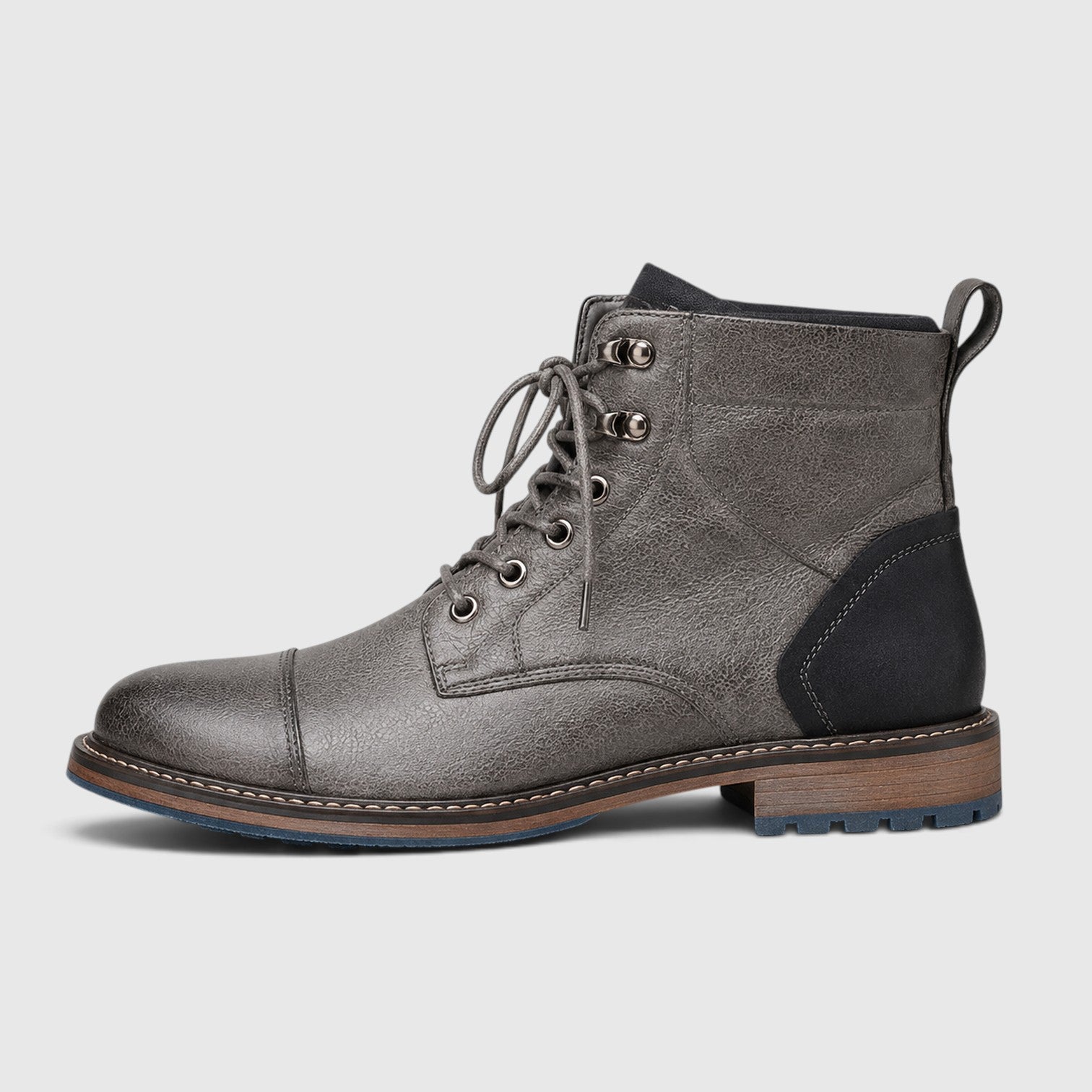 Monvaline | Men’s Premium Leather Boots for Walking, Travel and Outdoor Wear