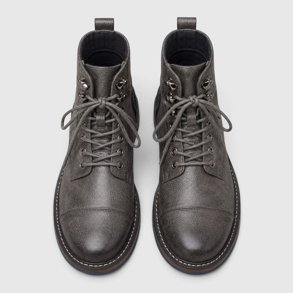 Monvaline | Men’s Premium Leather Boots for Walking, Travel and Outdoor Wear