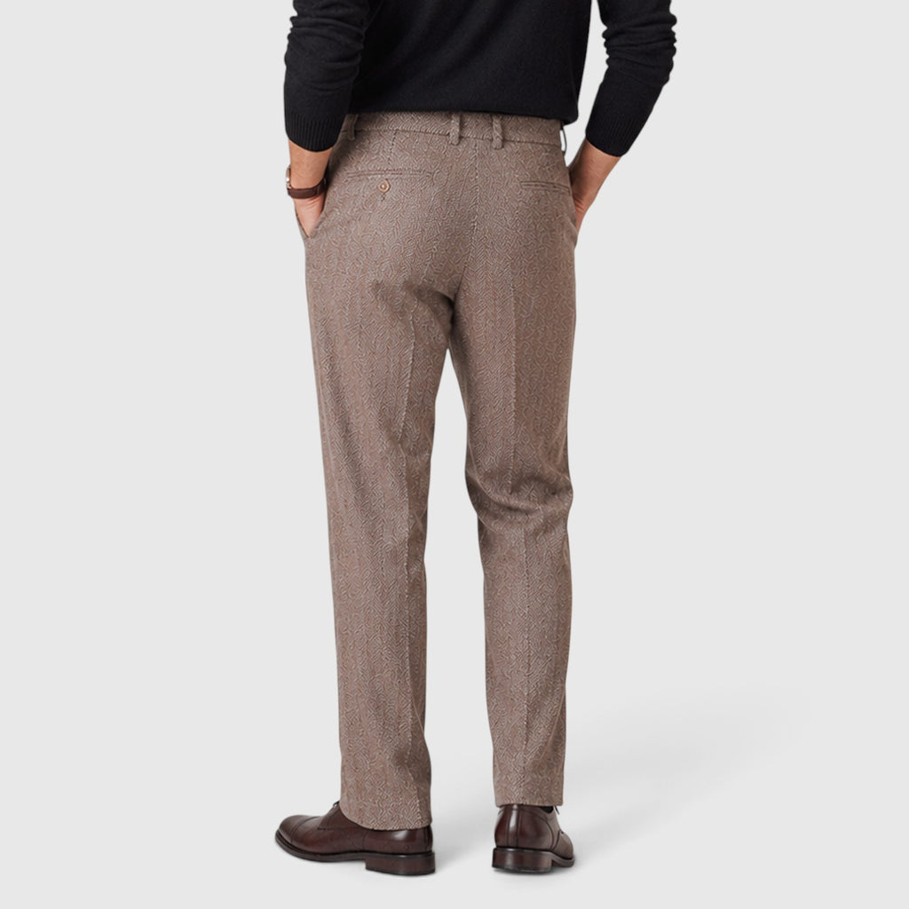 Monvaline | Men’s Premium Wool Blend Trousers for Elegant Style