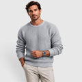 Monvaline | Men’s Relaxed Fit Knit Jumper for Smart Casual Outfits