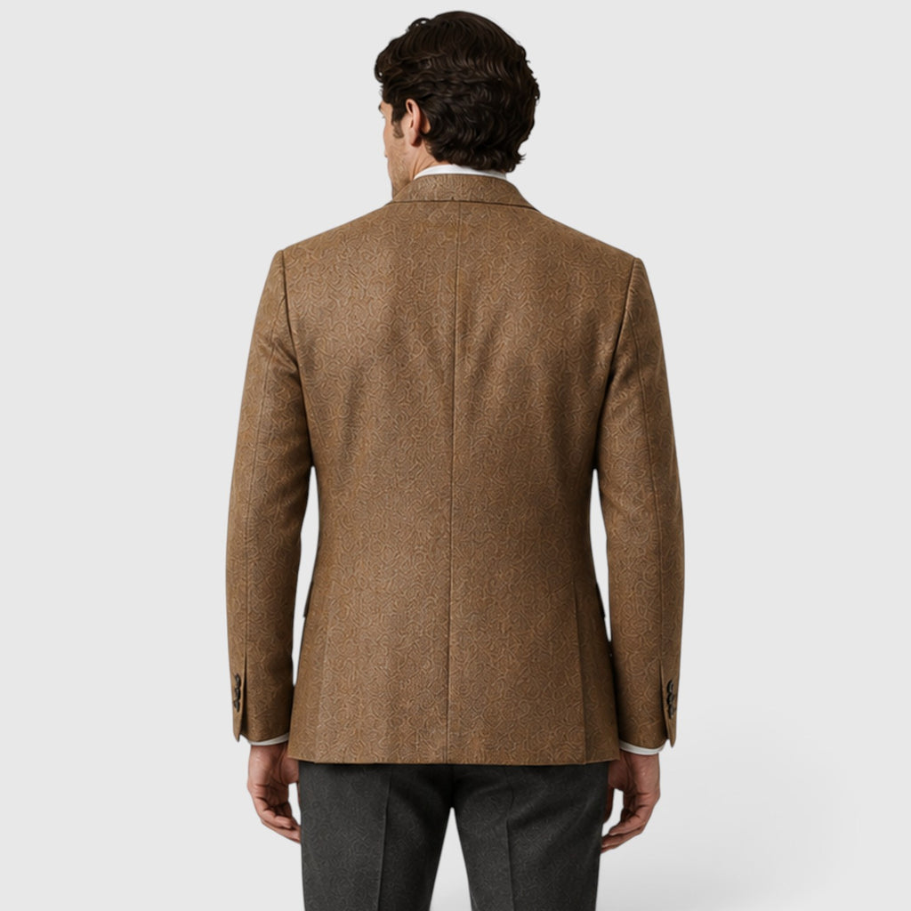 Monvaline | Men’s Tailored Blazer – Single-Breasted Smart Casual