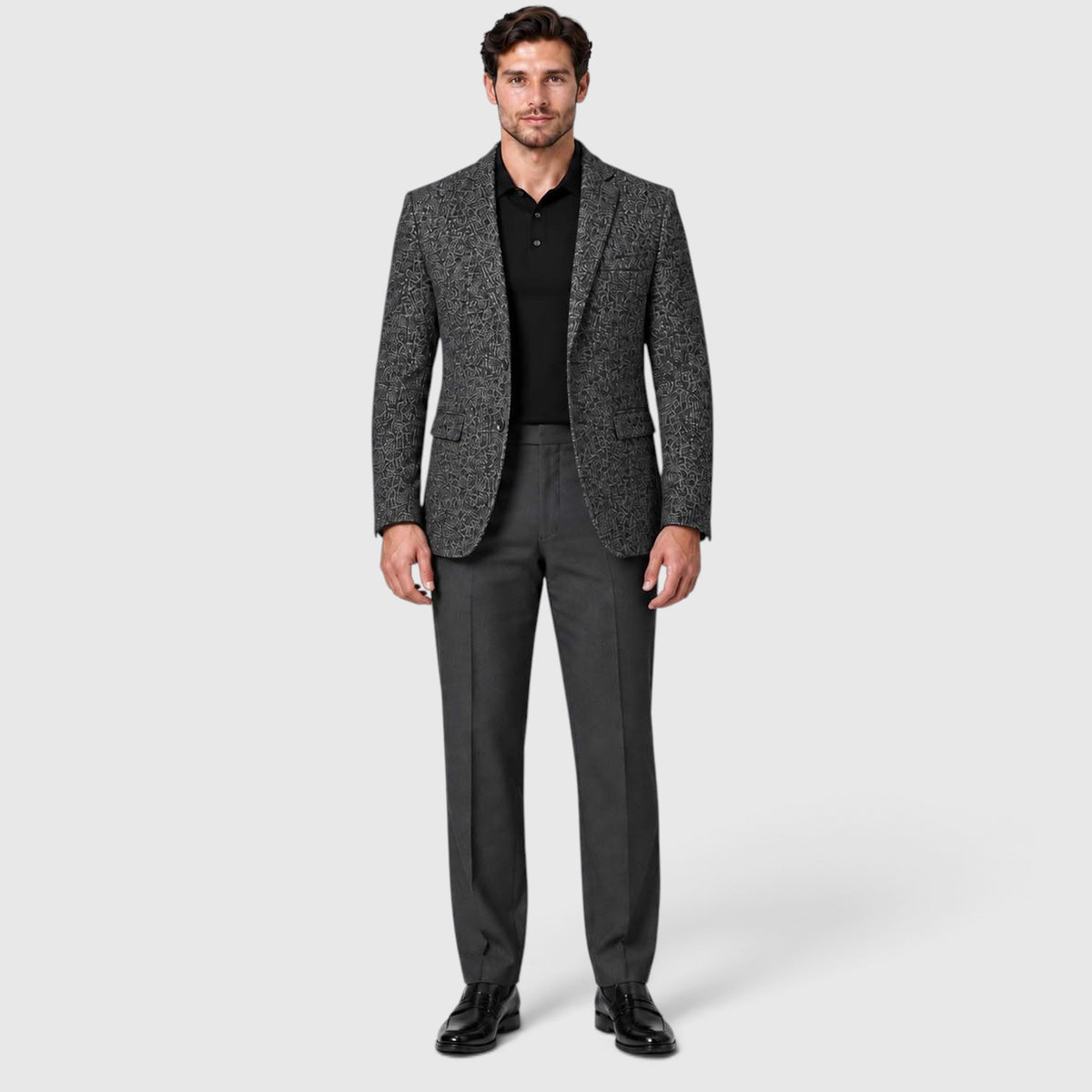 Monvaline | Men’s Tailored Blazer Slim Fit for Smart Casual Style