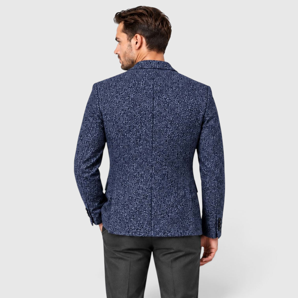 Monvaline | Men’s Tailored Blazer Slim Fit for Smart Casual Style