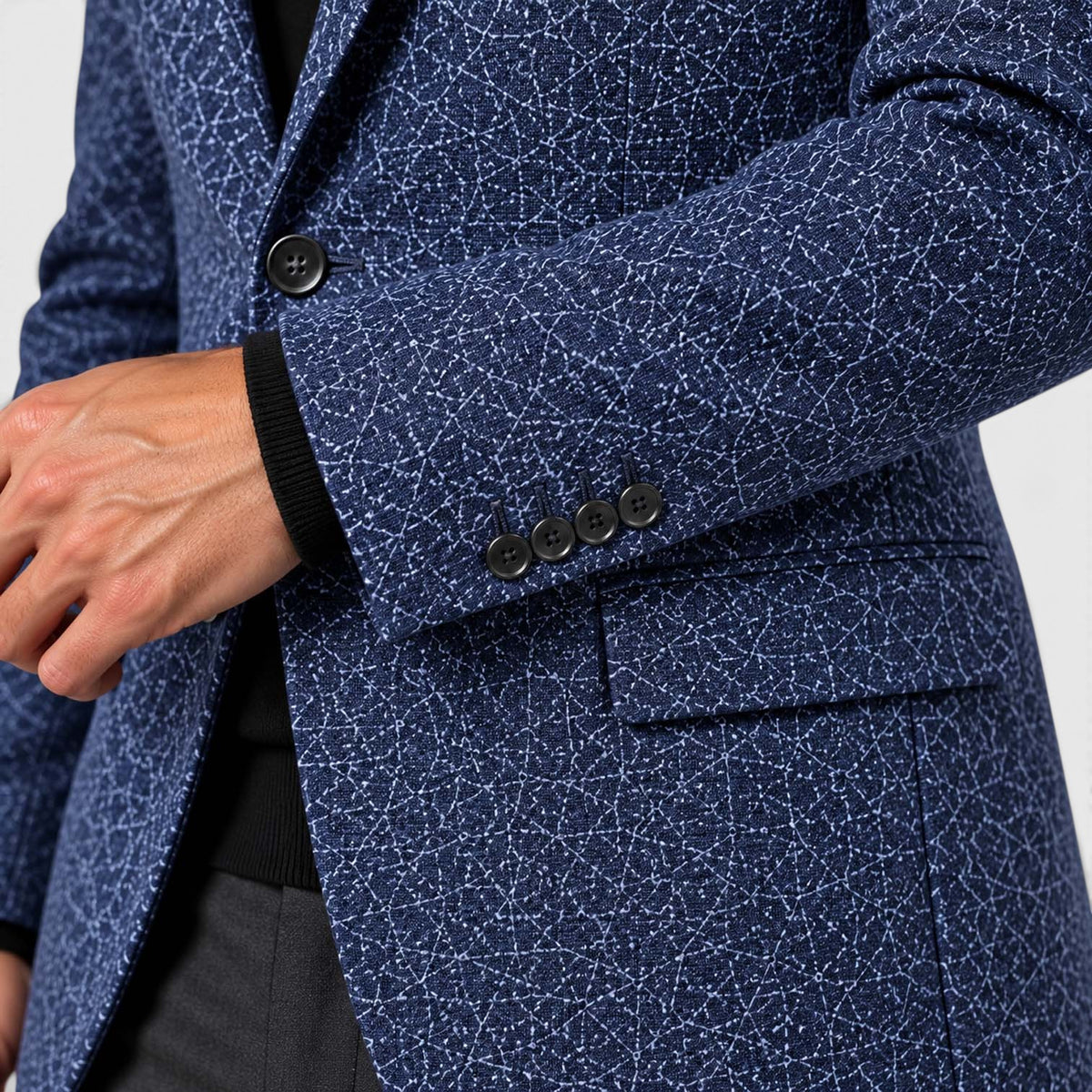 Monvaline | Men’s Tailored Blazer Slim Fit for Smart Casual Style
