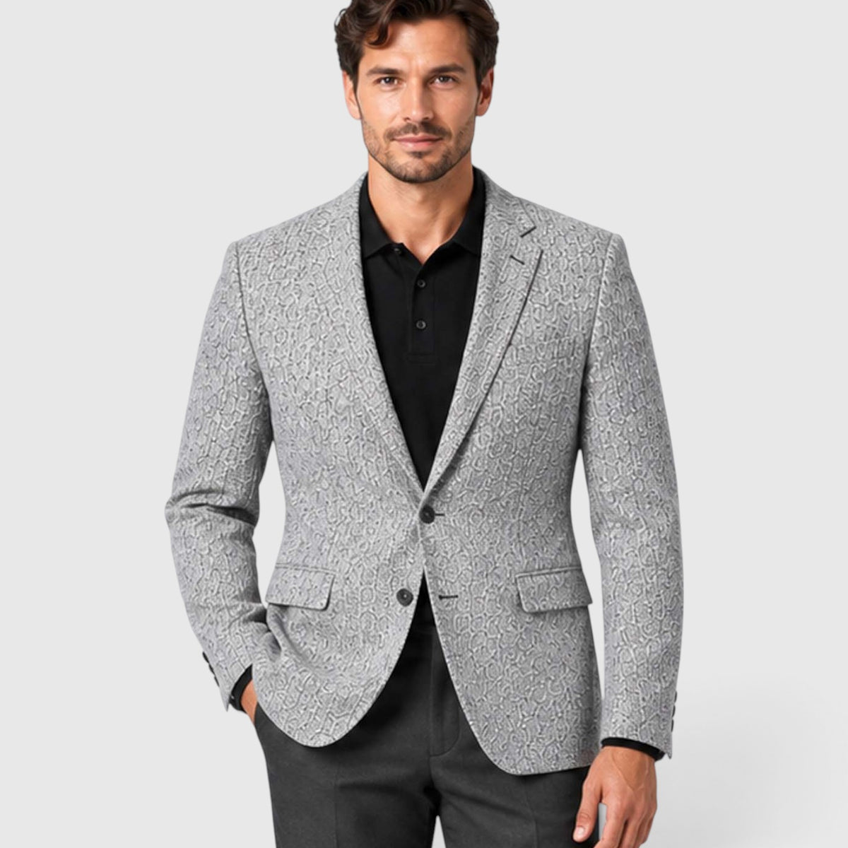 Monvaline | Men’s Tailored Blazer Slim Fit for Smart Casual Style