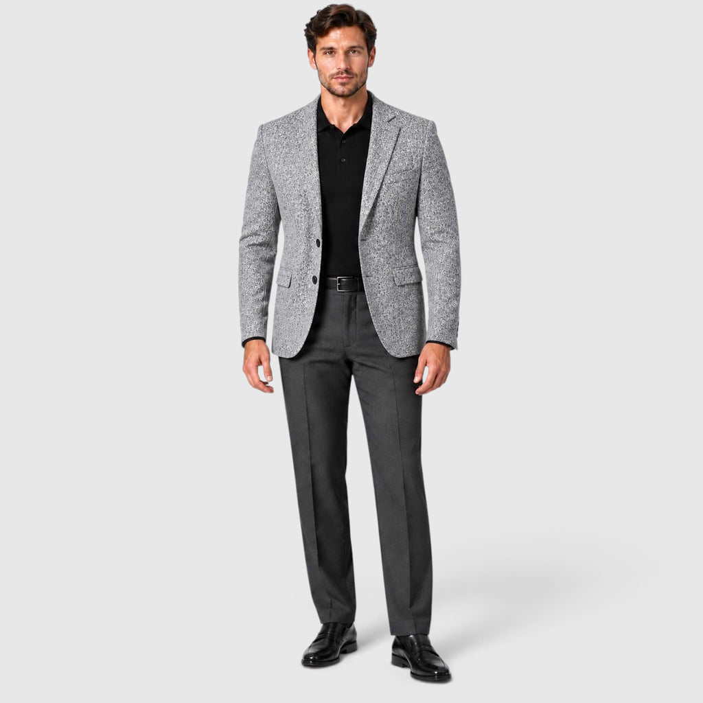 Monvaline | Men’s Tailored Blazer Slim Fit for Smart Casual Style