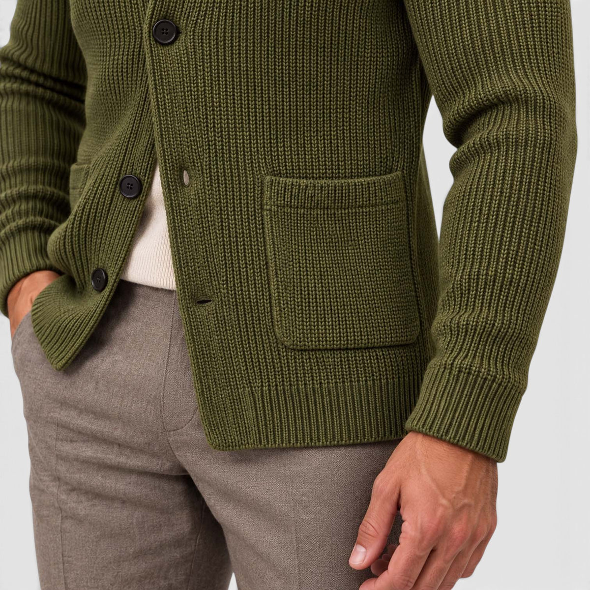 Monvaline | Men’s Tailored Knit Blazer for Smart Casual Outfits