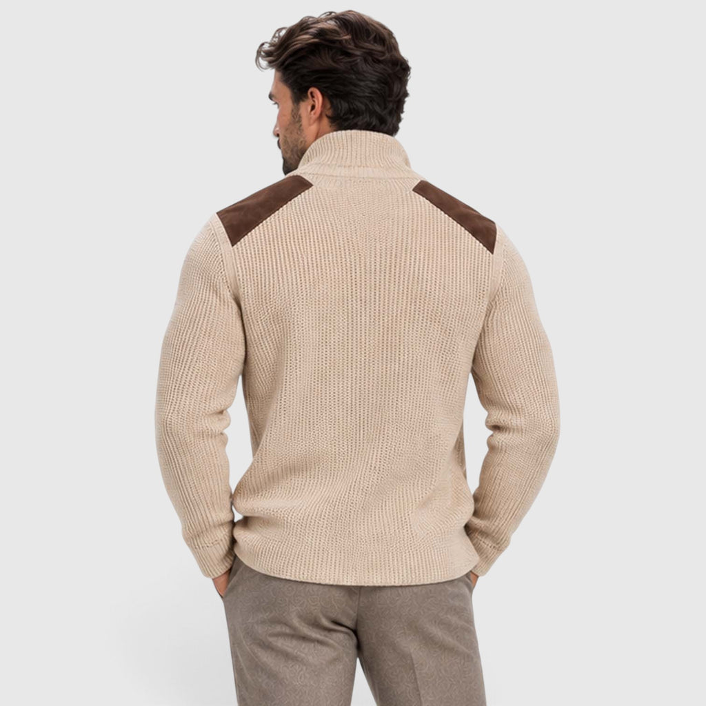 Monvaline | Men’s Tailored Knit Blazer for Smart Casual Outfits