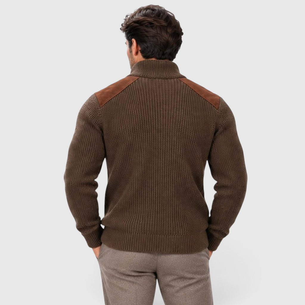 Monvaline | Men’s Tailored Knit Blazer for Smart Casual Outfits
