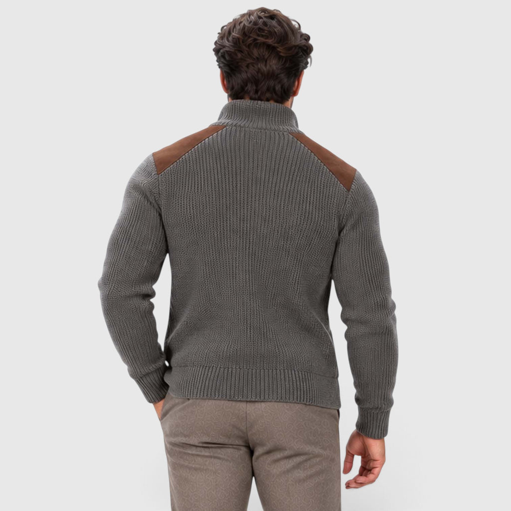 Monvaline | Men’s Tailored Knit Blazer for Smart Casual Outfits