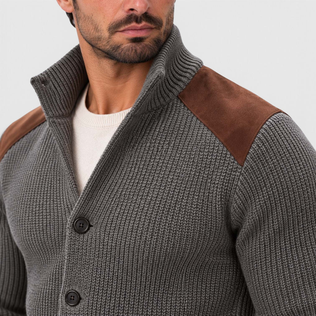 Monvaline | Men’s Tailored Knit Blazer for Smart Casual Outfits
