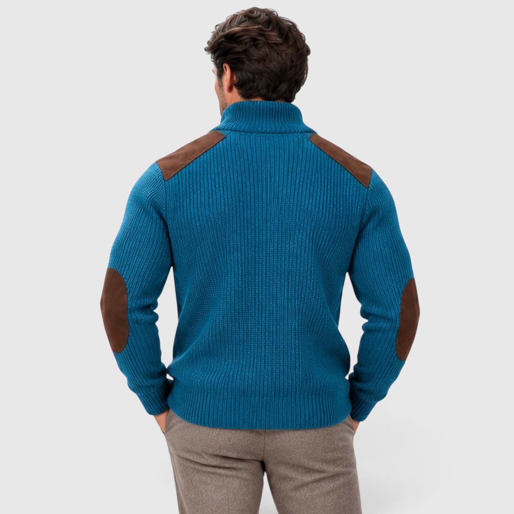 Monvaline | Men’s Tailored Knit Blazer for Smart Casual Outfits