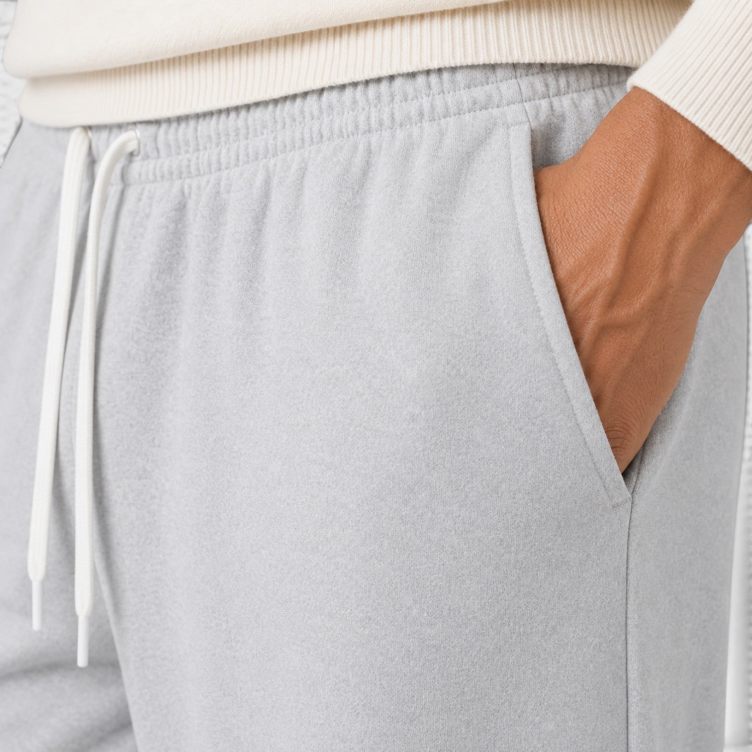 Monvaline | Men’s Thick Knit Jogger Trousers for Warmth and Casual Wear
