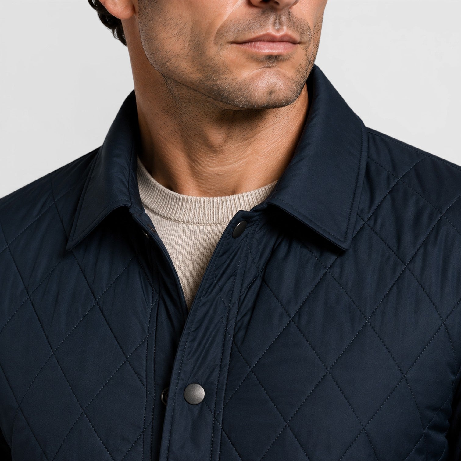 Monvaline | Men’s Thick Puffer Jacket Loose Fit for Outdoor Wear