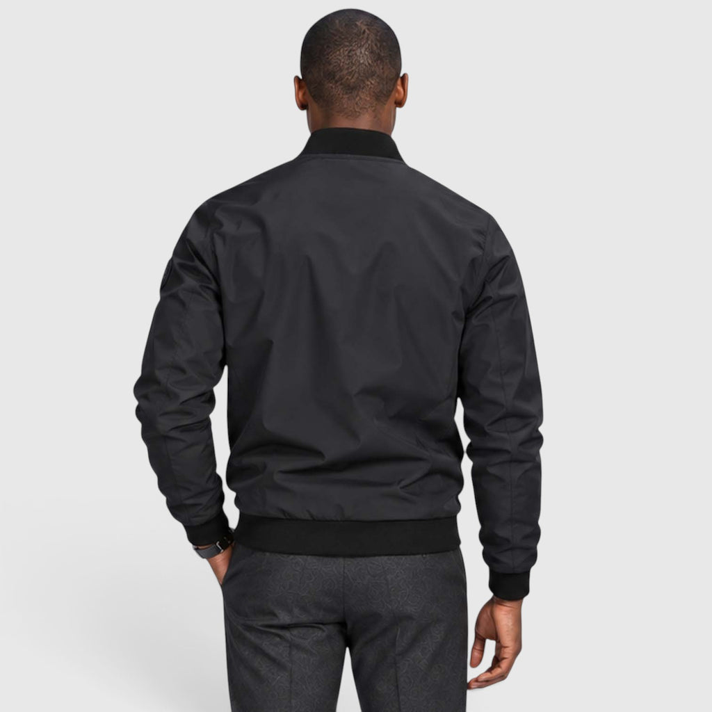 Monvaline | Men’s Vintage Embroidered Jacket for Casual Outdoor Wear