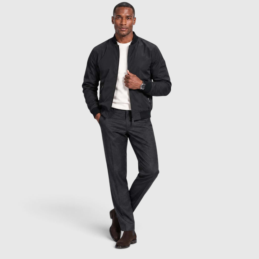 Monvaline | Men’s Vintage Embroidered Jacket for Casual Outdoor Wear