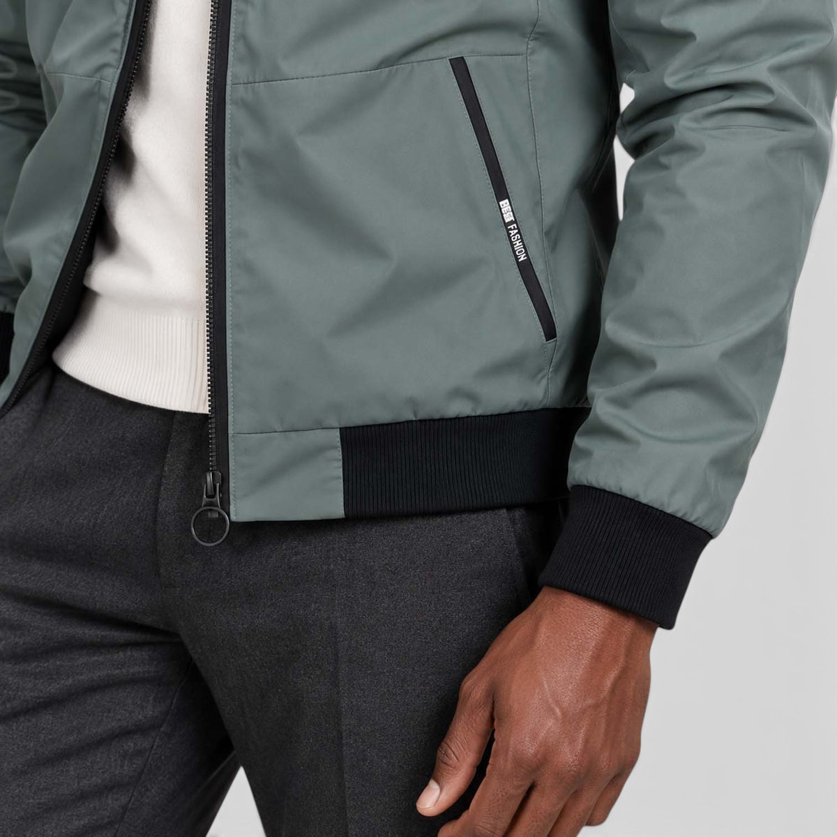 Monvaline | Men’s Vintage Embroidered Jacket for Casual Outdoor Wear