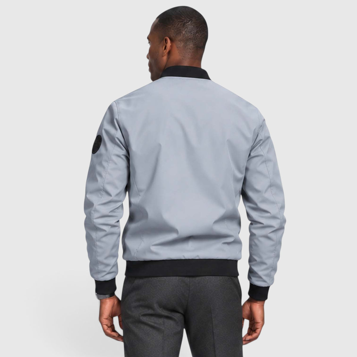 Monvaline | Men’s Vintage Embroidered Jacket for Casual Outdoor Wear