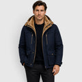 Monvaline | Men’s Warm Multi Pocket Jacket for Outdoor Winter Wear