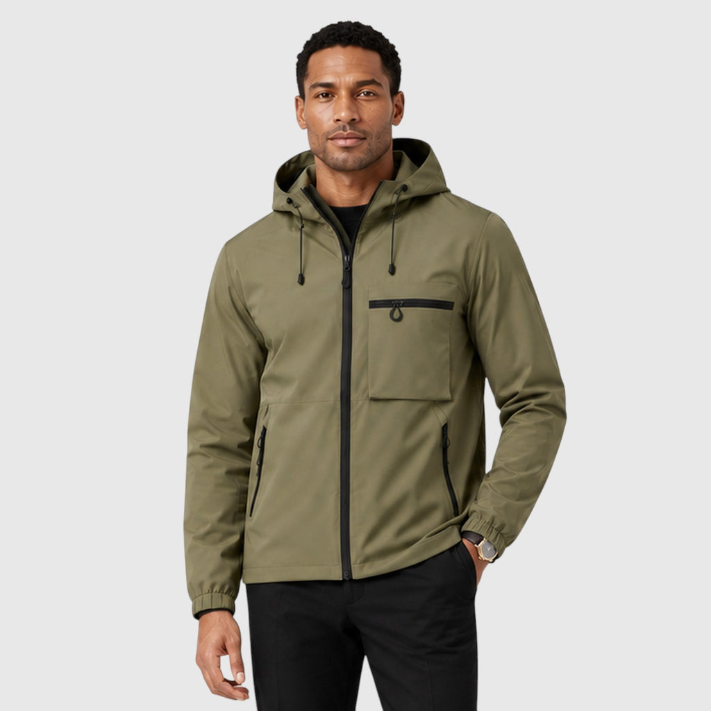 Monvaline | Men’s Warm Waterproof Jacket for Outdoor and Winter Wear