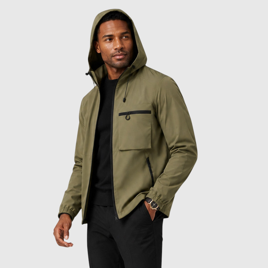 Monvaline | Men’s Warm Waterproof Jacket for Outdoor and Winter Wear