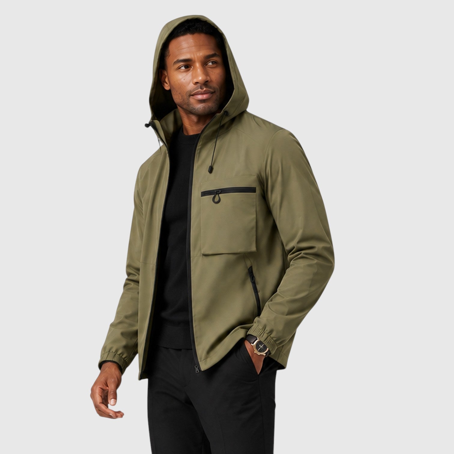 Monvaline | Men’s Warm Waterproof Jacket for Outdoor and Winter Wear