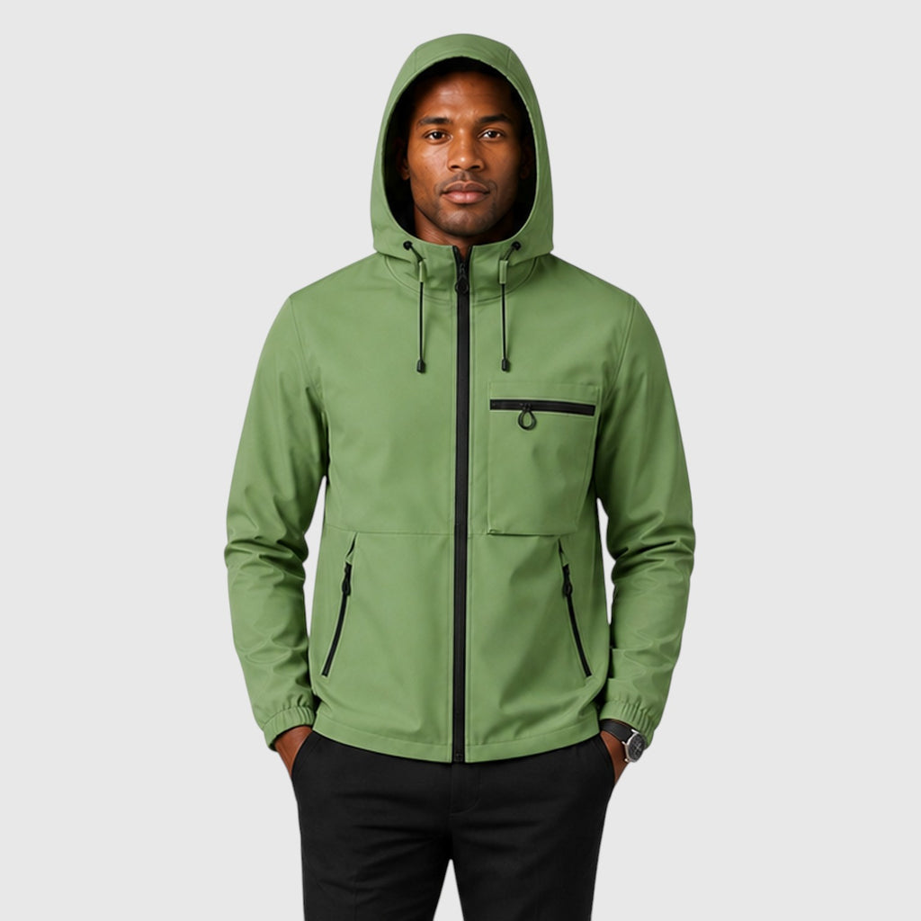 Monvaline | Men’s Warm Waterproof Jacket for Outdoor and Winter Wear