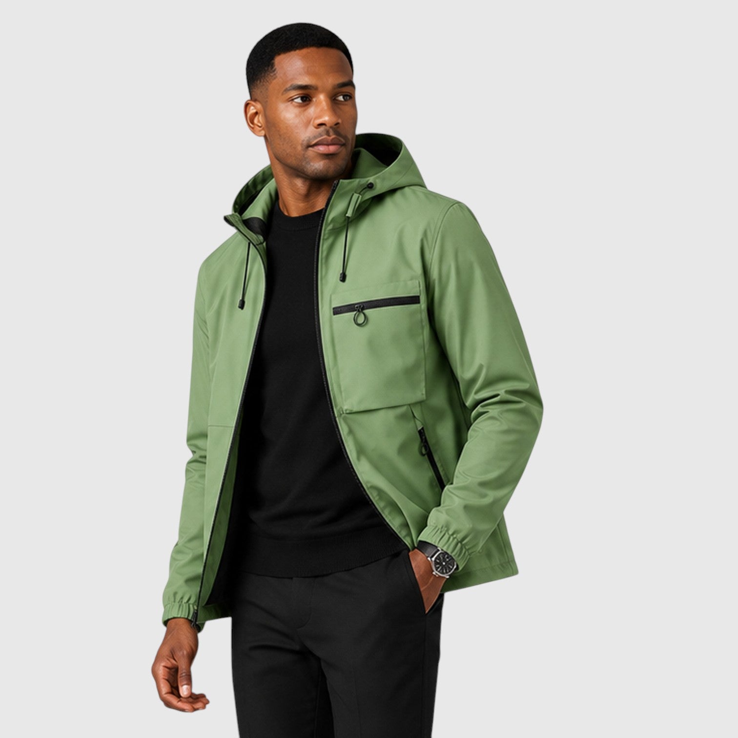 Monvaline | Men’s Warm Waterproof Jacket for Outdoor and Winter Wear