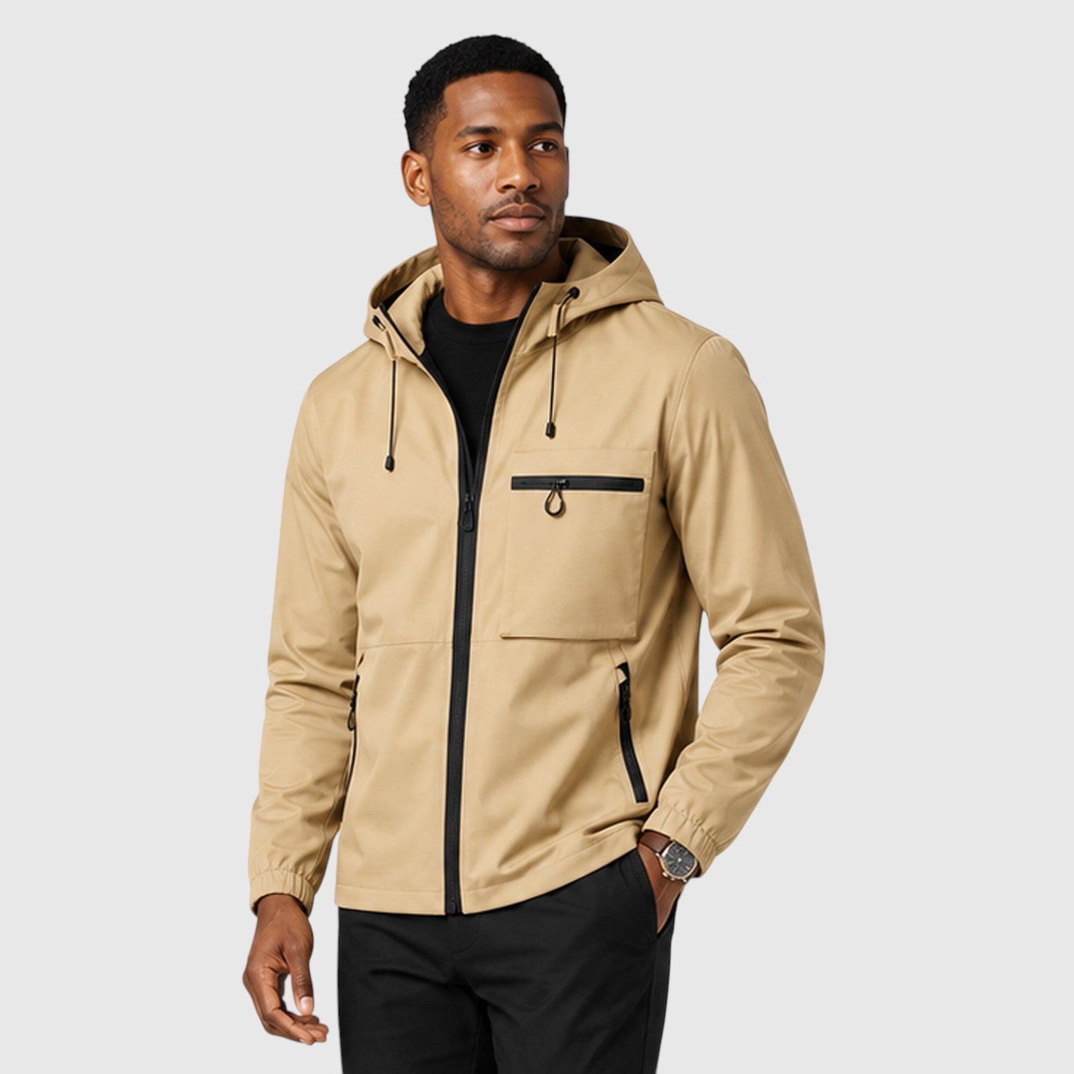 Monvaline | Men’s Warm Waterproof Jacket for Outdoor and Winter Wear