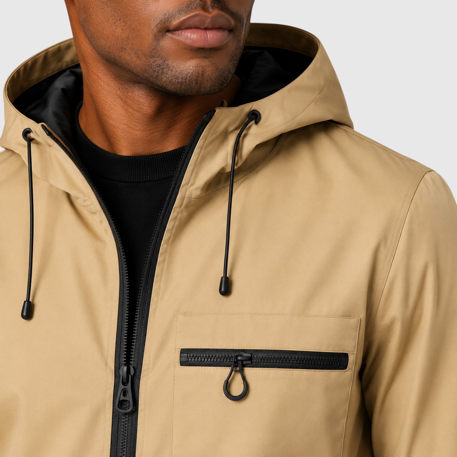 Monvaline | Men’s Warm Waterproof Jacket for Outdoor and Winter Wear