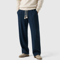 Monvaline | Men’s Wide Leg Sweatpants – Relaxed Drawstring Fit