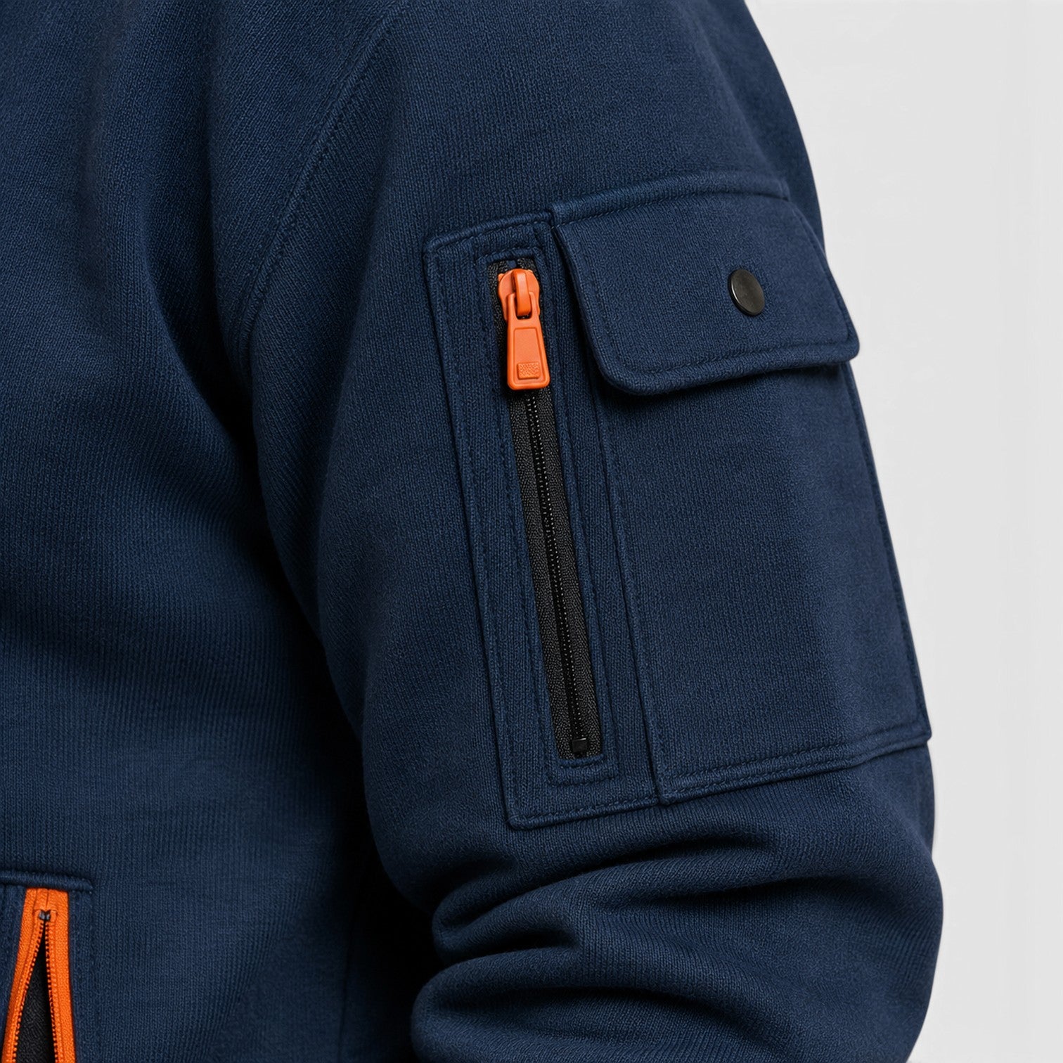 Monvaline | Men’s Zip Up Hoodie with Pockets for Everyday Casual Wear