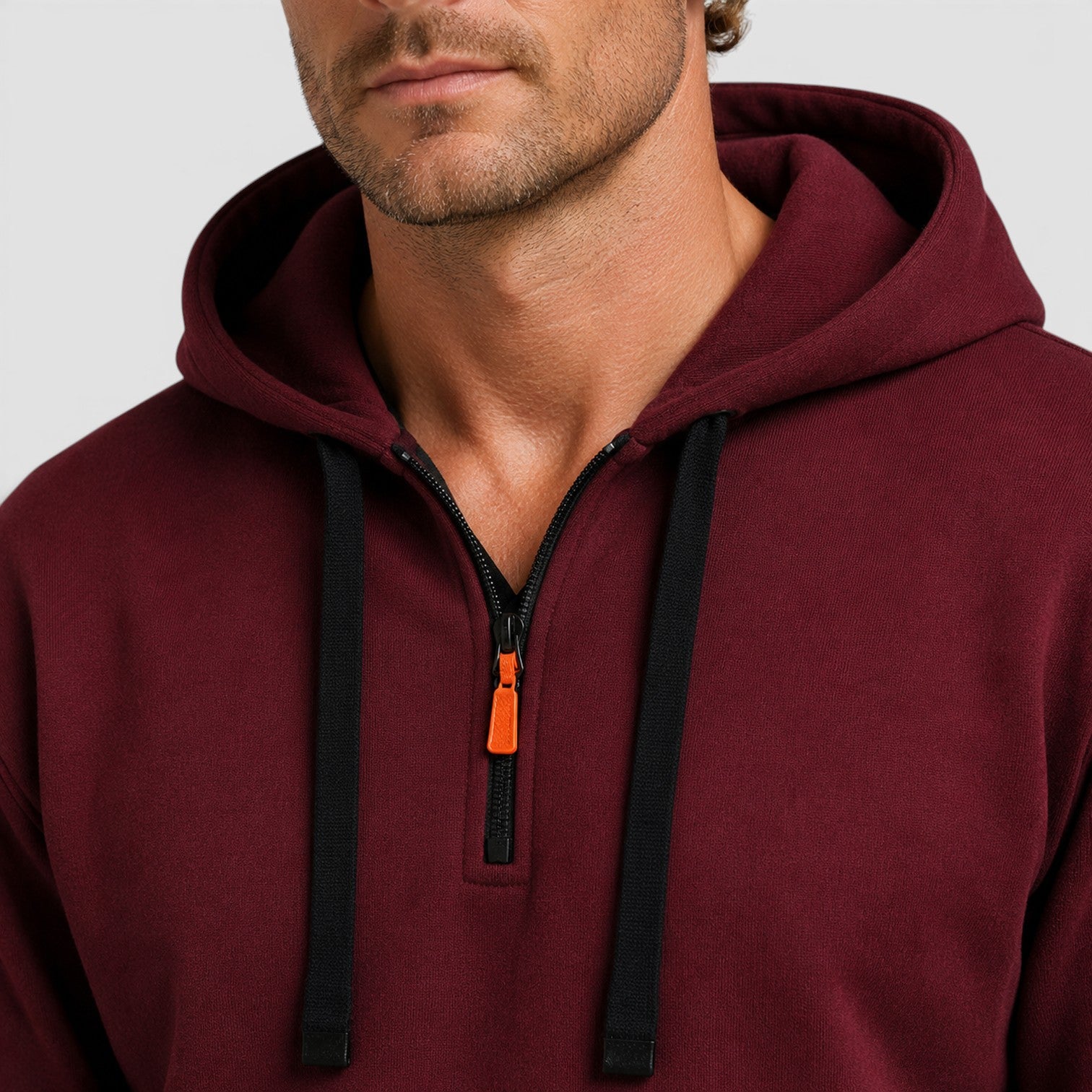 Monvaline | Men’s Zip Up Hoodie with Pockets for Everyday Casual Wear