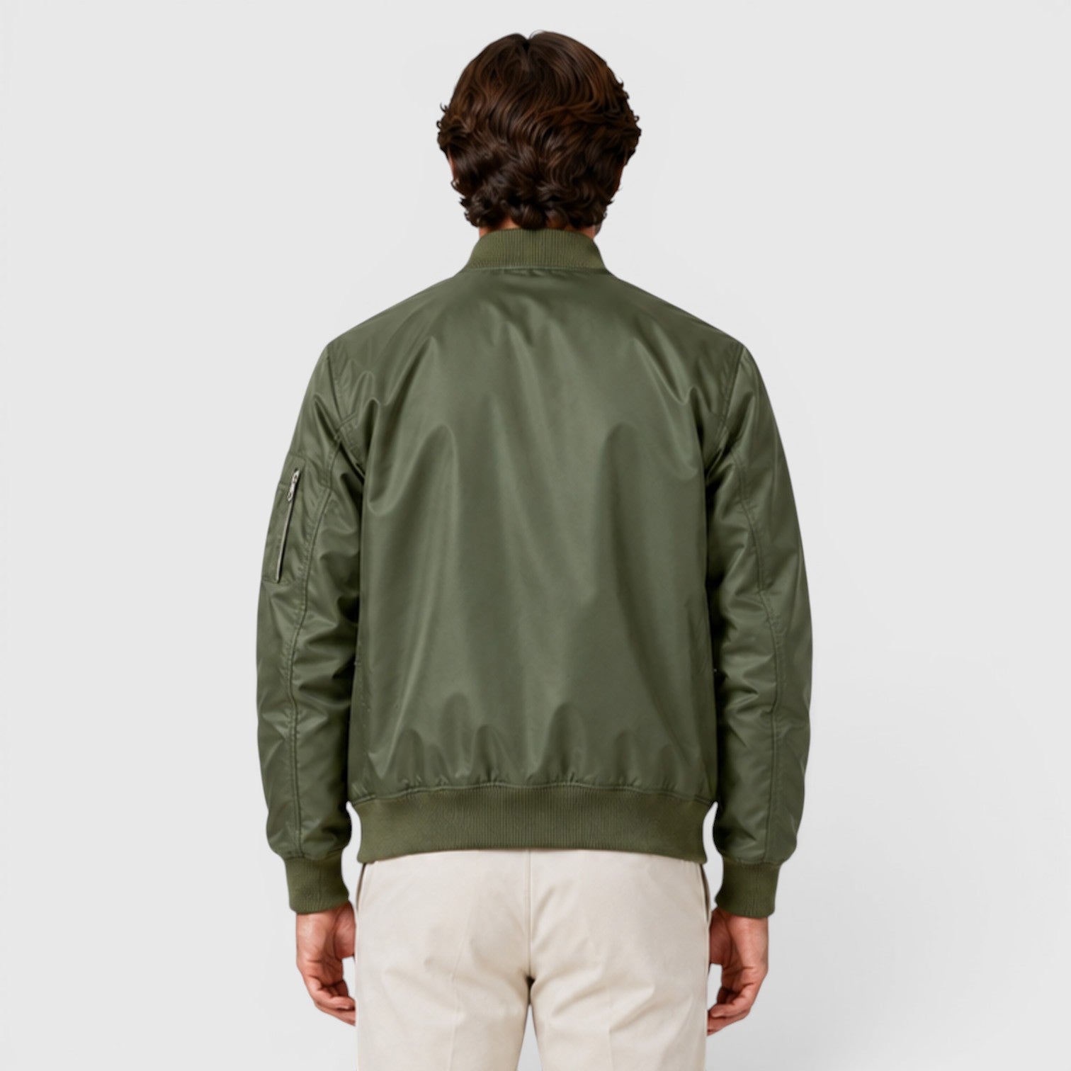 Monvaline | Men's Bomber Jacket for Casual Everyday Outfits