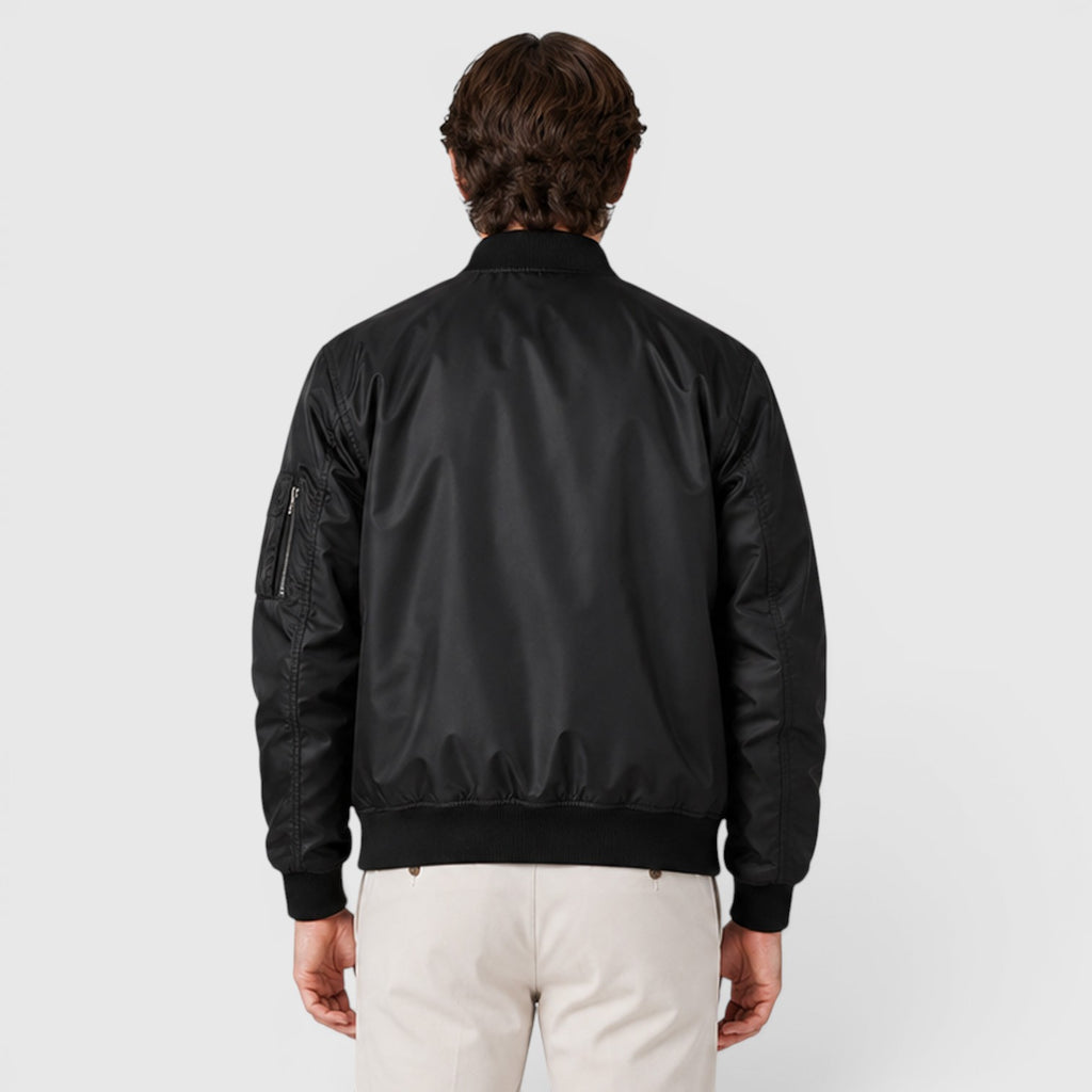 Monvaline | Men's Bomber Jacket for Casual Everyday Outfits